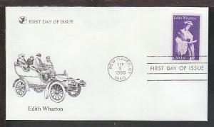 US 1832 Edith Wharton 1980 Readers Digest U/A FDC 