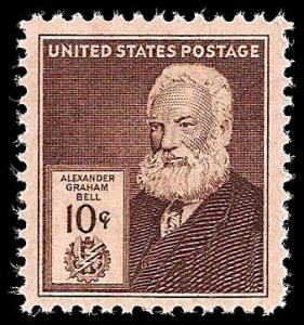 # 893 MINT NEVER HINGED ALEXANDER GRAHAM BELL INVENTOR