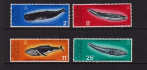 British Antarctic Territory - 1977 Whales, Mint, NH, cat. $ 28.25