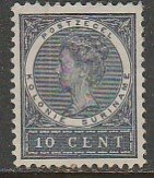 Surinam 51, 10¢ QUEEN WILHELMINA. UNUSED, H OG. F. (358)