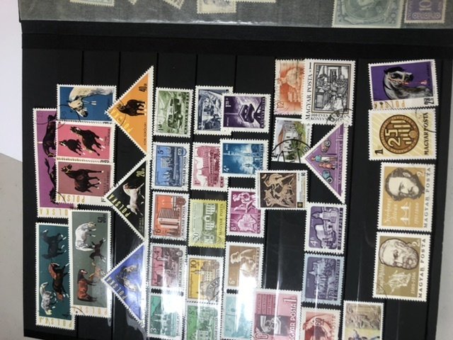 International Stamp Stock Book With Lots Of Countries Very Nice Stamps