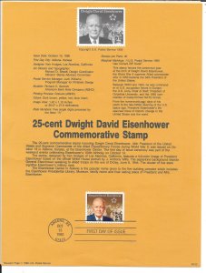 #2513 FDC Souvenir Page (12556)