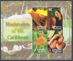 2007 Antigua and Barbuda 4471-4474KL Mushrooms 6,50 €