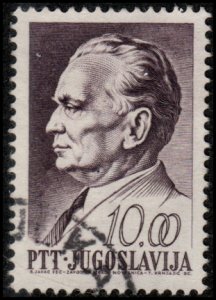 Yugoslavia 938 - Used - 10d Pres. J.B. Tito (1968) (cv $0.55)