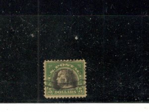 US SCOTT# 524 $5.00 STAMP