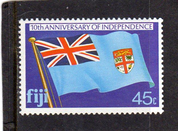 Fiji 10th Anniv of Independence MNH