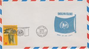 United Nations, First Day Cover, Postal Stationery