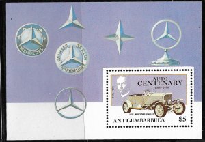 ANTIGUA 972 MNH S.S  MERCEDES