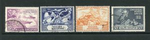 Singapore SG33/6 1949 UPU Set fine used Cat 11 pounds 