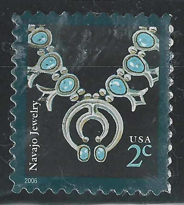 US #3752 2c American Design Series - Navajo Necklace