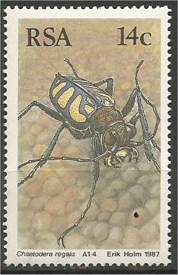 SOUTH AFRICA, 1986, MNH 14c, Beetles Scott 678