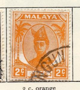 Malaya Trengganu 1949-52 Early Issue Fine Used 2c. 028991