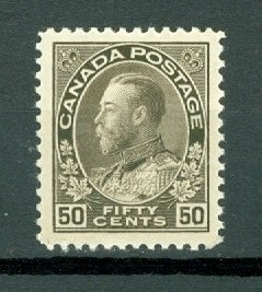 CANADA 1925 ADMIRAL SCARCE #120 DRY PRINTING ...VERY FINE MNH...$390.00