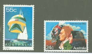 Australia  #818/820 Unused Multiple