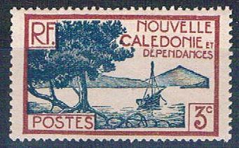 New Caledonia 137B MNH Bay of Paletuviers (N0581)+