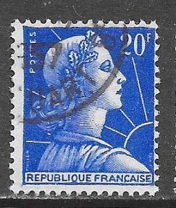 France 755: 20f Marianne, used, F