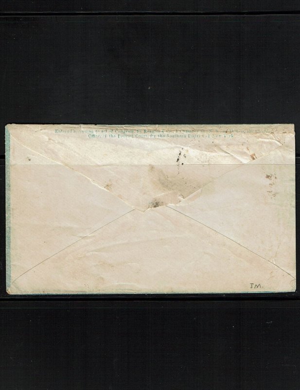 Scott 65 VF on cover.