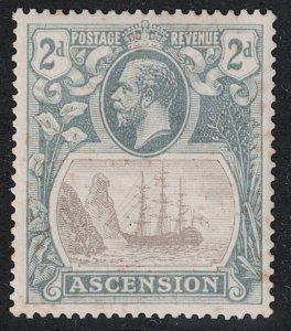 Ascension SC# 13 Mint Light Hinged - S18049