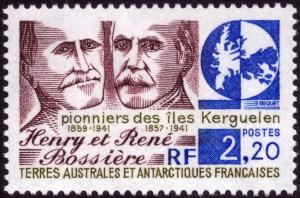 French Southern Antarctic Territories 1989 2f.20 Kerguelen Islands Pioneers MNH