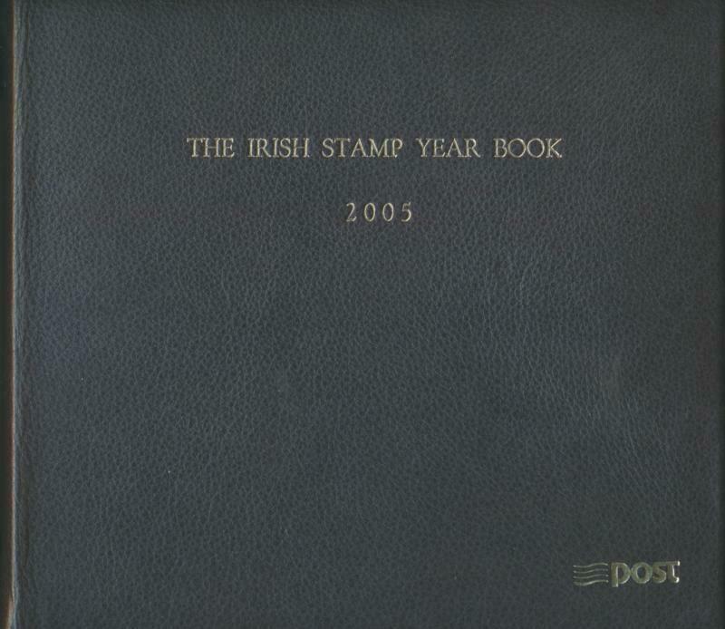 IRELAND 2005 IRISH STAMP YEAR BOOK SPECIAL LEATHERBOUND