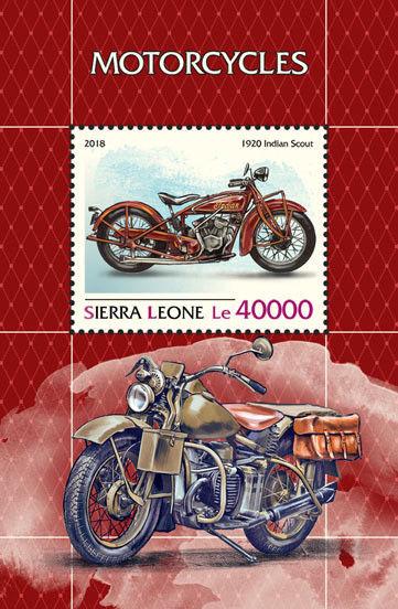 Z08 SRL18812b SIERRA LEONE 2018 Motorcycles MNH ** Postfrisch