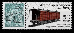 DDR 1983,Sc.#2342b used Narrow-gauge railways in the GDR