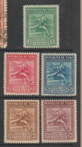 U.S. Scott #299-303 Cuba Possession Stamp - Mint Set