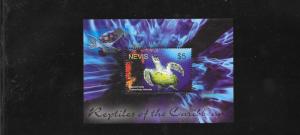 TURTLE - NEVIS #1419 MNH