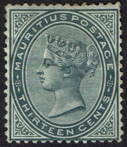 MAURITIUS 1879 QV 13C