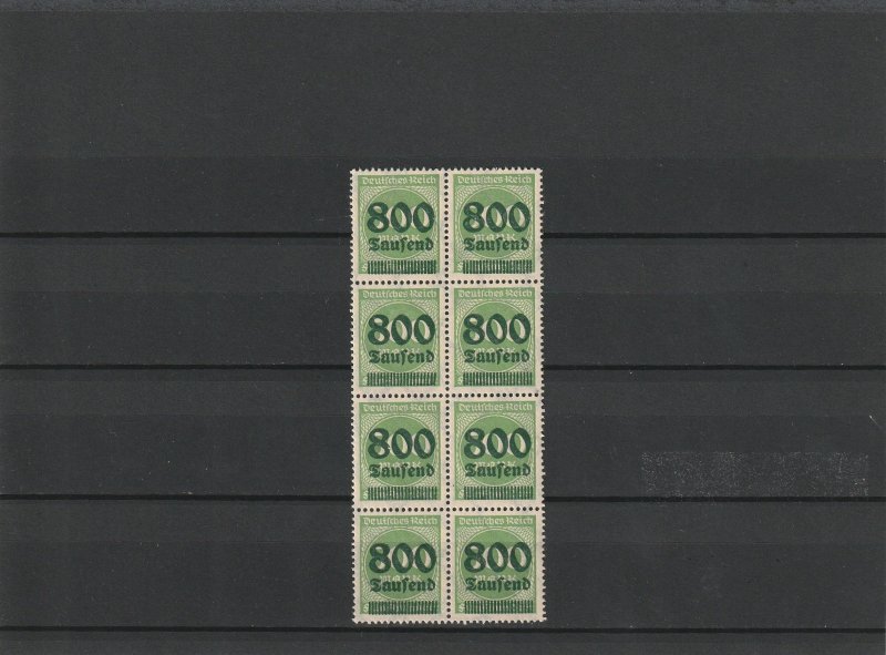 Germany #267 MNH block of 8