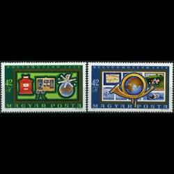 HUNGARY 1972 - Scott# B300-1 Phil.Museum Set of 2 NH