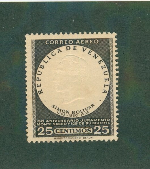 VENEZUELA  C639 N.G. MH BIN $0.50