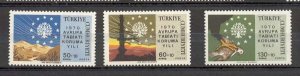 Turkey - 1970 - Mi. 2158-60 (Co-Runner) - MNH - BE089