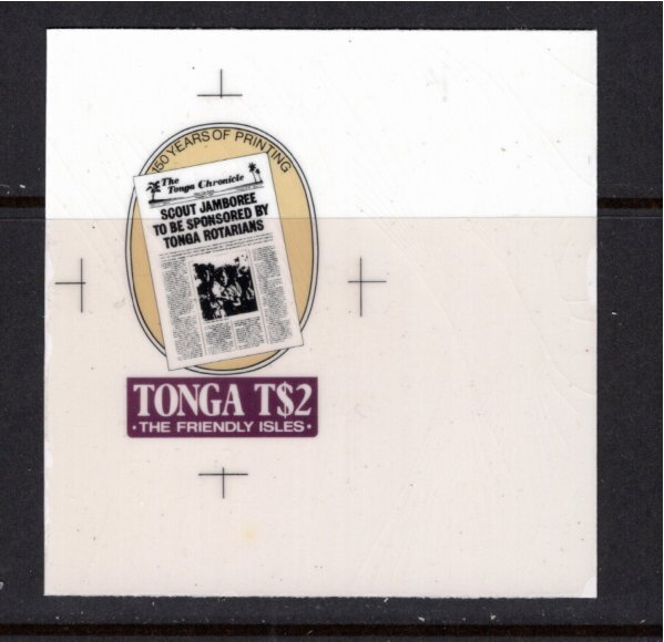 Tonga 1983 MNH Sc 554 Chromalin proof