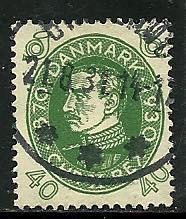 Denmark # 219, Used. CV $ 1.25