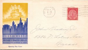 1937 - Chicago's Charter Jubilee - Chicago, ILL - F49113