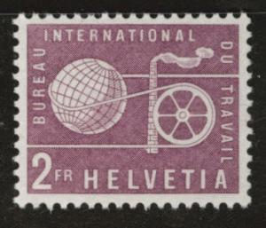 Switzerland Scott 3o102 MNH** International Labor Bureau