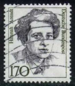Germany #1489 Hannah Arendt, used (0.25)