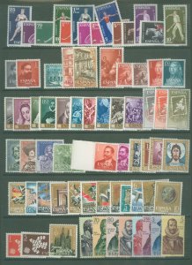 Spain #953/C170  Single (Complete Set)