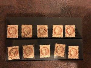 Stamps France Scott #51 used
