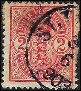 Danish West Indies 29 Used... SCV $22.50