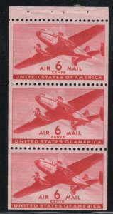 ALLY'S STAMPS Scott #C25a 6c Transport Plane - B/P [3] MNH F/VF [BP-66a_c1]