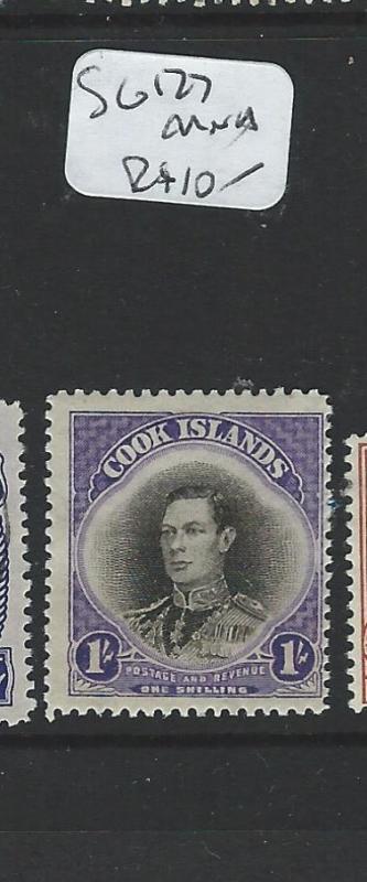 COOK ISLANDS   (P0409B) KGI 1/-   SG 127  MNH