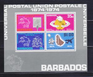 Barbados 415a Set MNH UPU (A)