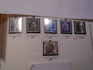 United States  # 1278-95  (-1288B)  MNH