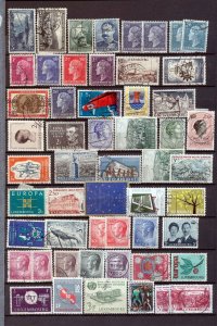 LUXEMBOURG Mid/Modern Used Mixture (Apprx 120+Items) MZT 277