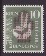 Germany-Sc#750- id9-unused NH set-Cologne Cathedral-1956-