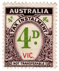 (I.B) Australia - Victoria Revenue : Tax Instalment 4d