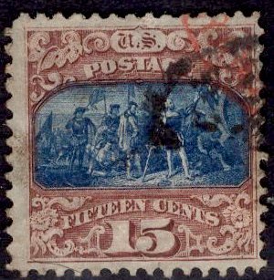 US Stamp #119 USED SCV $190