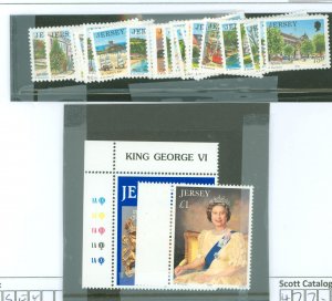 Jersey #477-506 Mint (NH) Single (Complete Set)